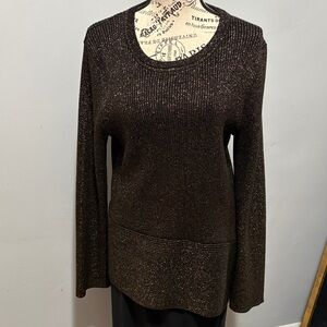 Michael Kors Shimmering Black Sweater